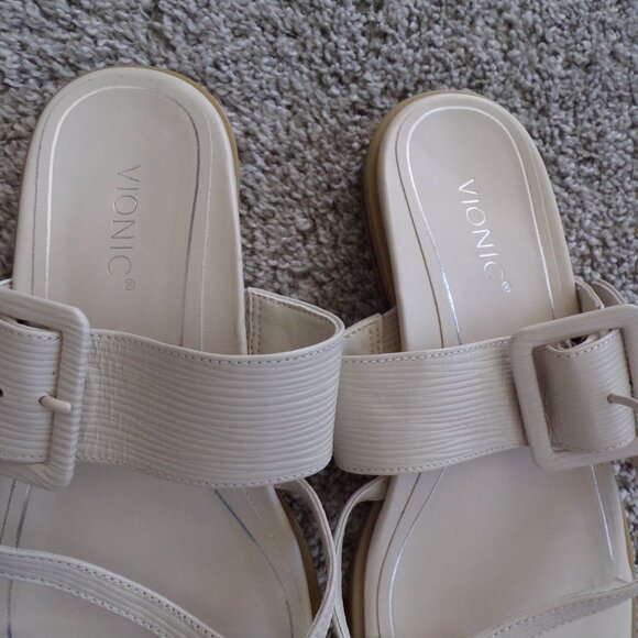 Vionic sandals white 7 - Picture 4 of 10